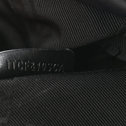 Burberry Calf Hair Patent Grommet Fringe Big Crush Tote Black 8 of 16