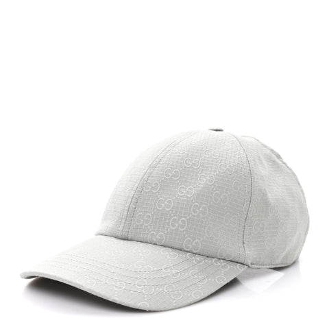 Monogram Ripstop Baseball Hat L Pale Green