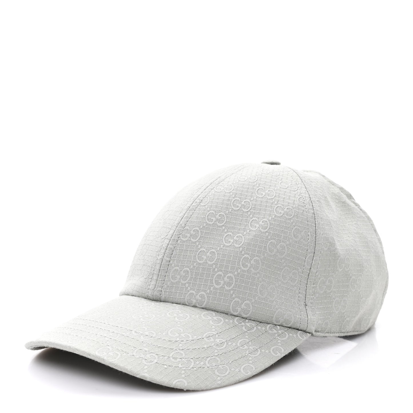 Monogram Ripstop Baseball Hat L Pale Green