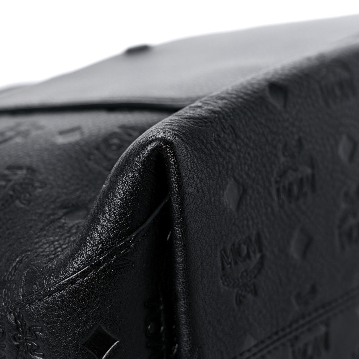 MCM Calfskin Ottomar Large Klara Hobo Black 10 of 12