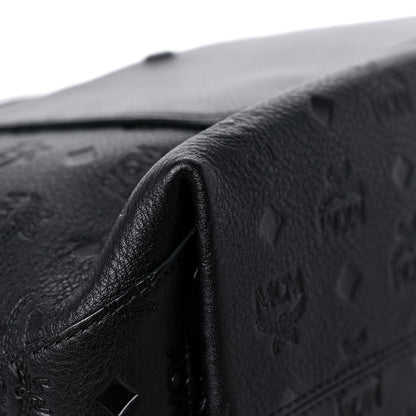 MCM Calfskin Ottomar Large Klara Hobo Black 10 of 12