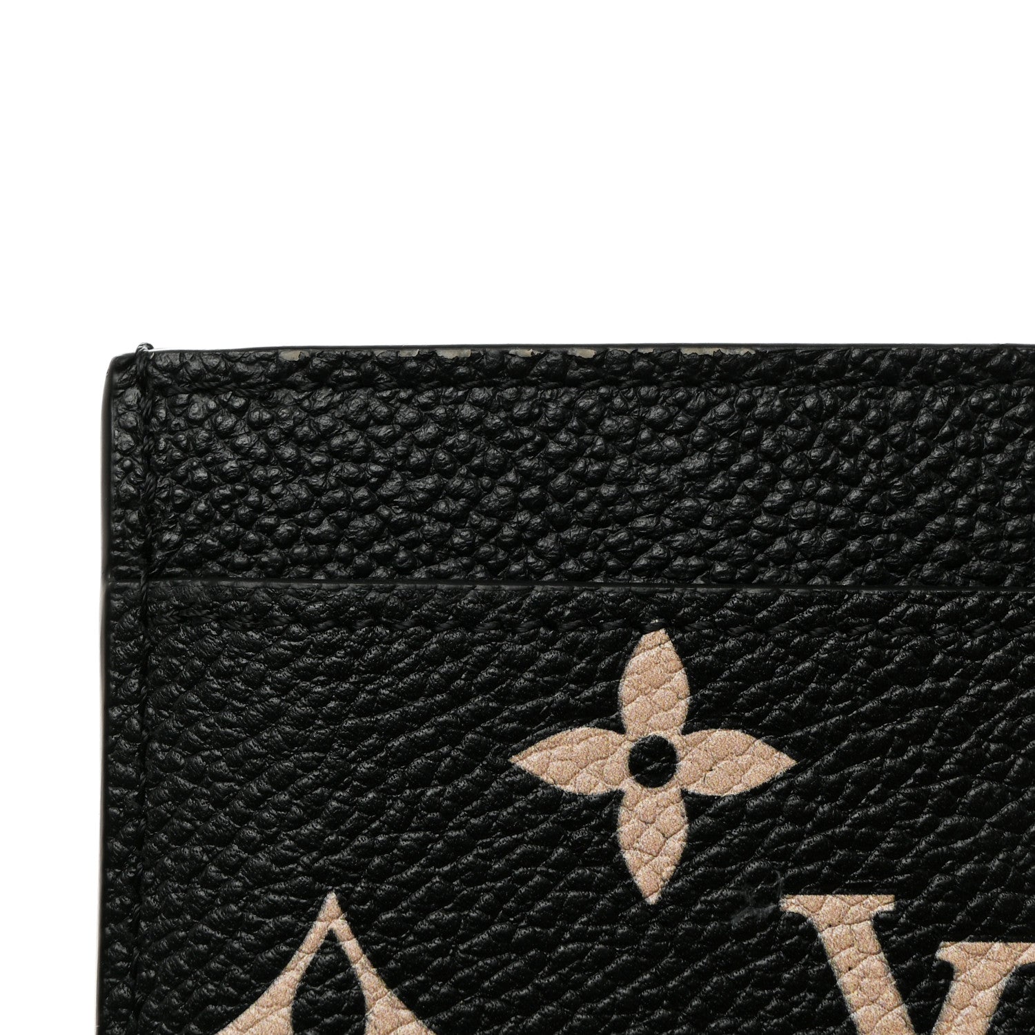 Louis Vuitton Empreinte Card Holder Black Beige 7 of 9