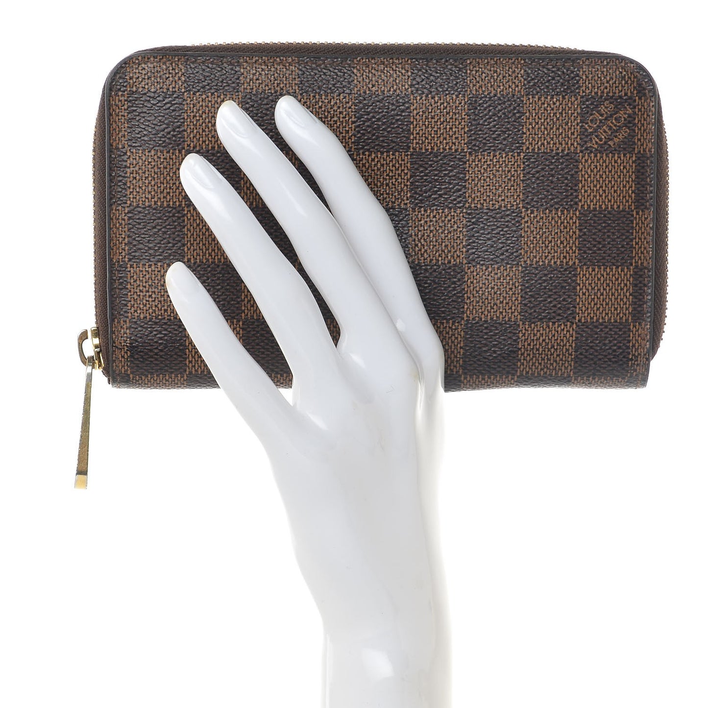 Damier Ebene Zippy Compact Wallet