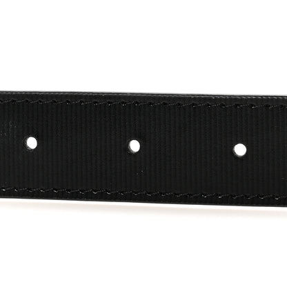 Louis Vuitton Epi 25mm LV Reversible Belt 85 34 Black White 3 of 6