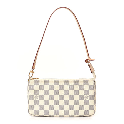 Louis Vuitton Damier Azur Pochette Accessories NM 1 of 8