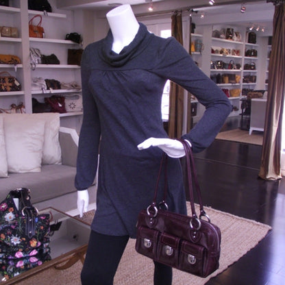 Marc Jacobs Bowler Multipocket Tote Burgundy 2 of 11