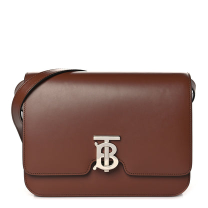 Burberry Calfskin Medium TB Bag Brown 1 of 7