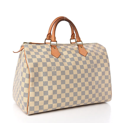 Louis Vuitton Damier Azur Speedy 35 3 of 18