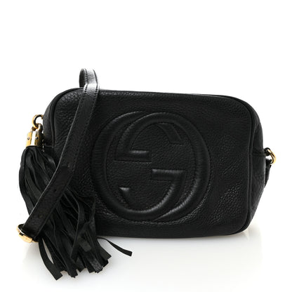 Gucci Pebbled Calfskin Small Soho Disco Bag Black 1 of 12