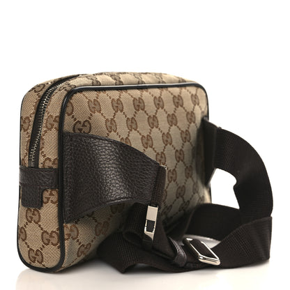 Gucci Monogram Belt Bag Dark Brown 3 of 9