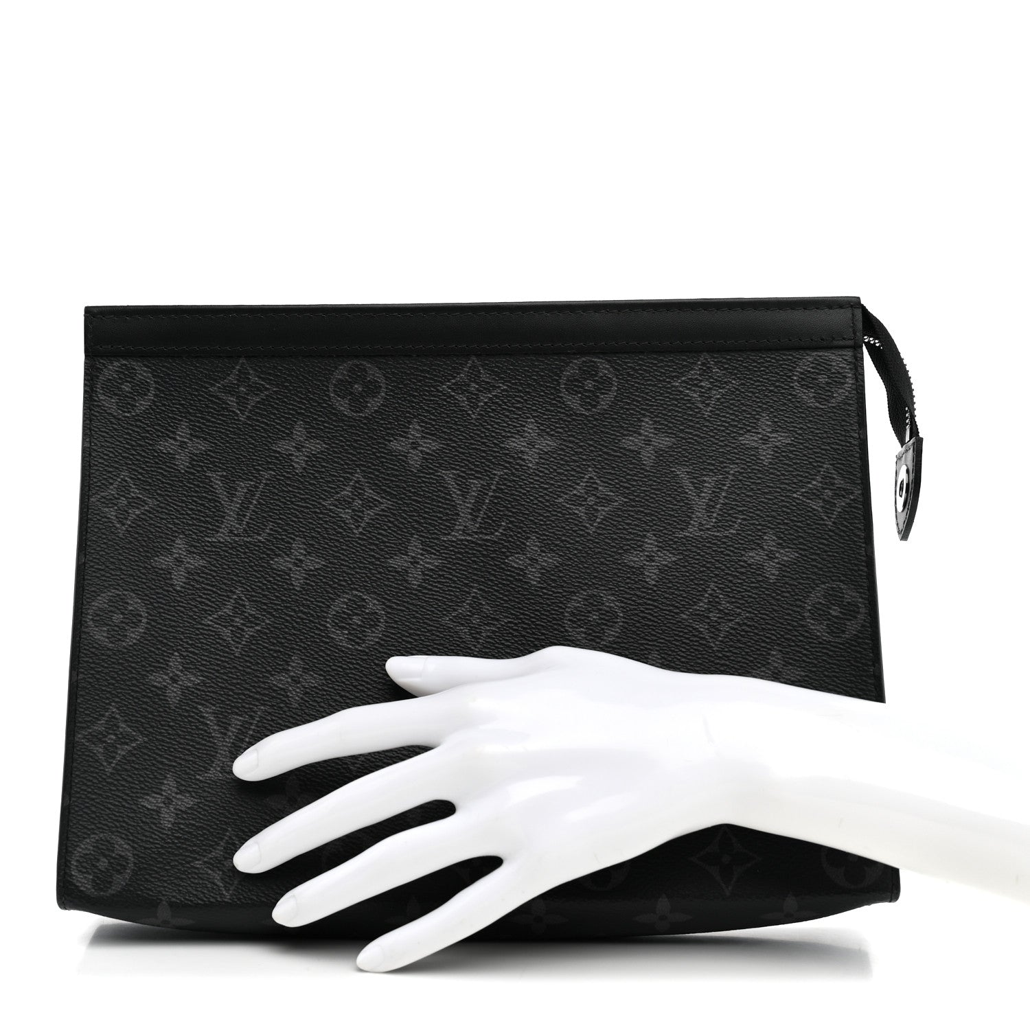 Louis Vuitton Monogram Eclipse Pochette Voyage MM 2 of 6