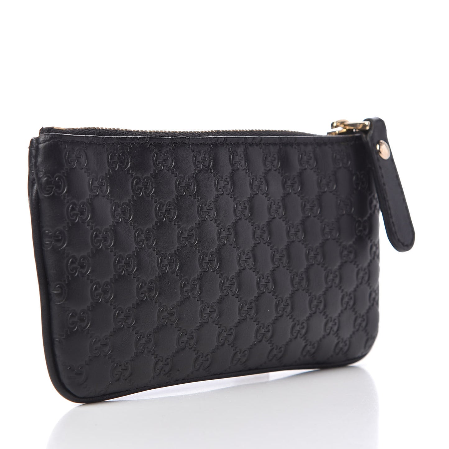 Microguccissima Key Ring Coin Case Black