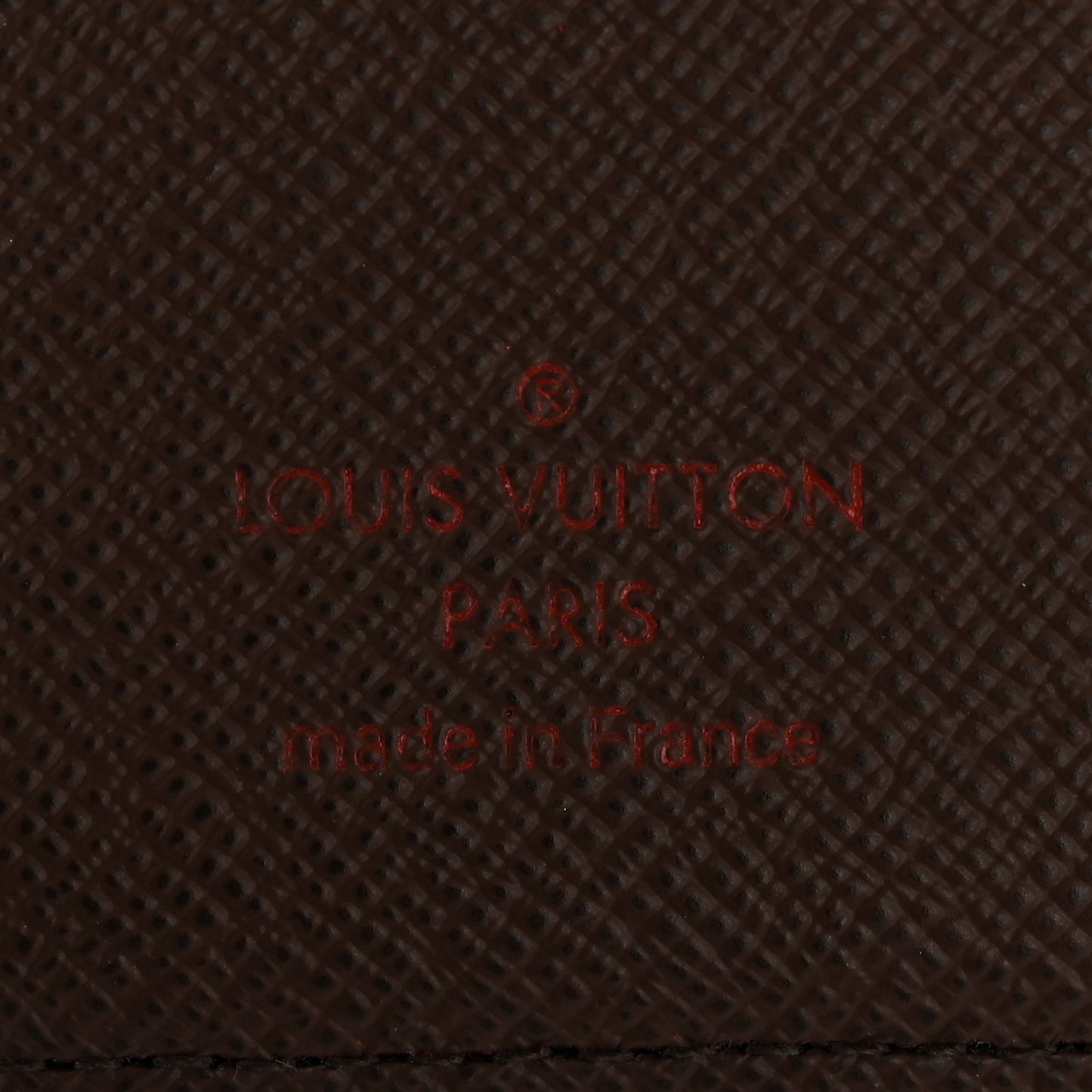 Damier Ebene Pocket Agenda Cover