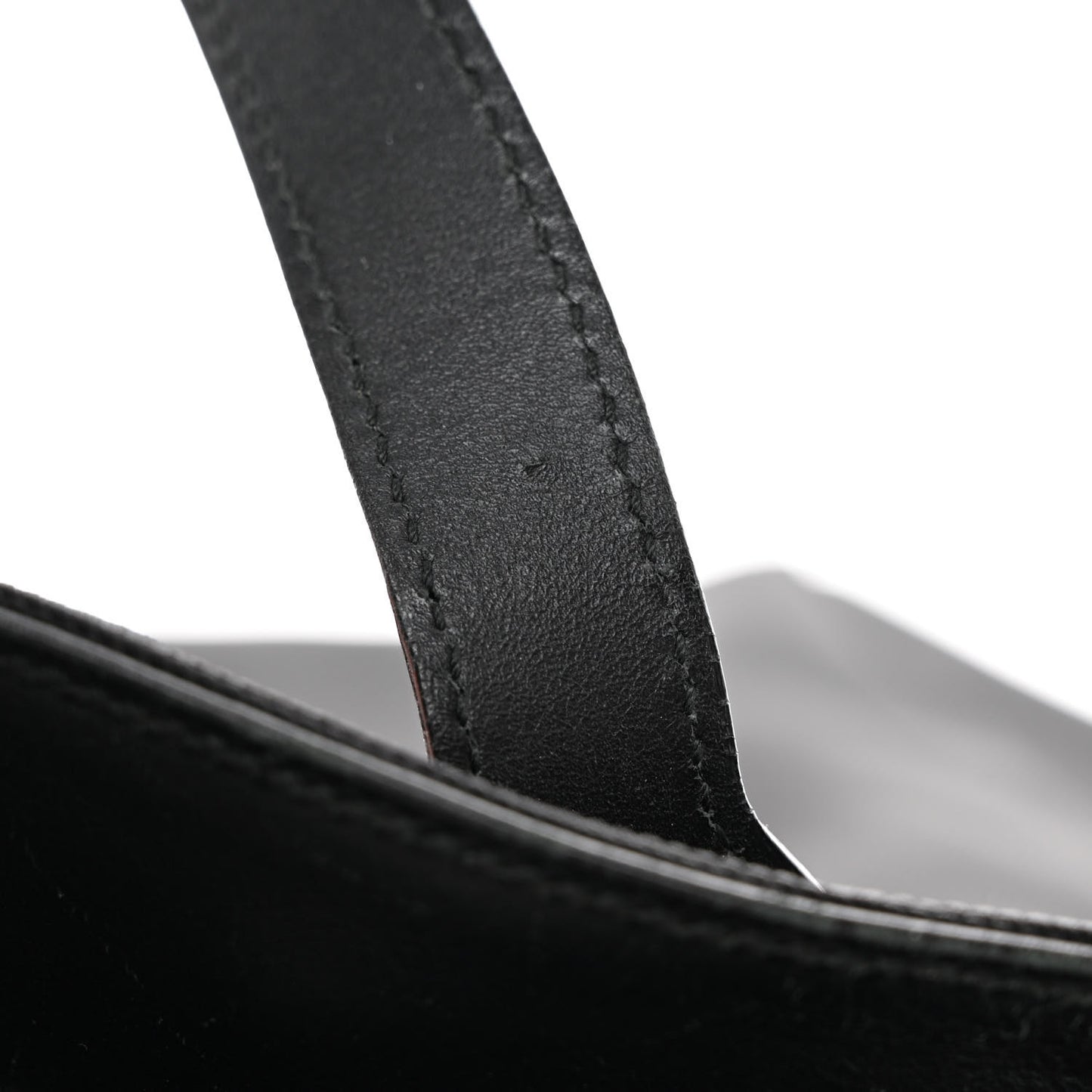 Techno Canvas Web Single Buckle Tote Black