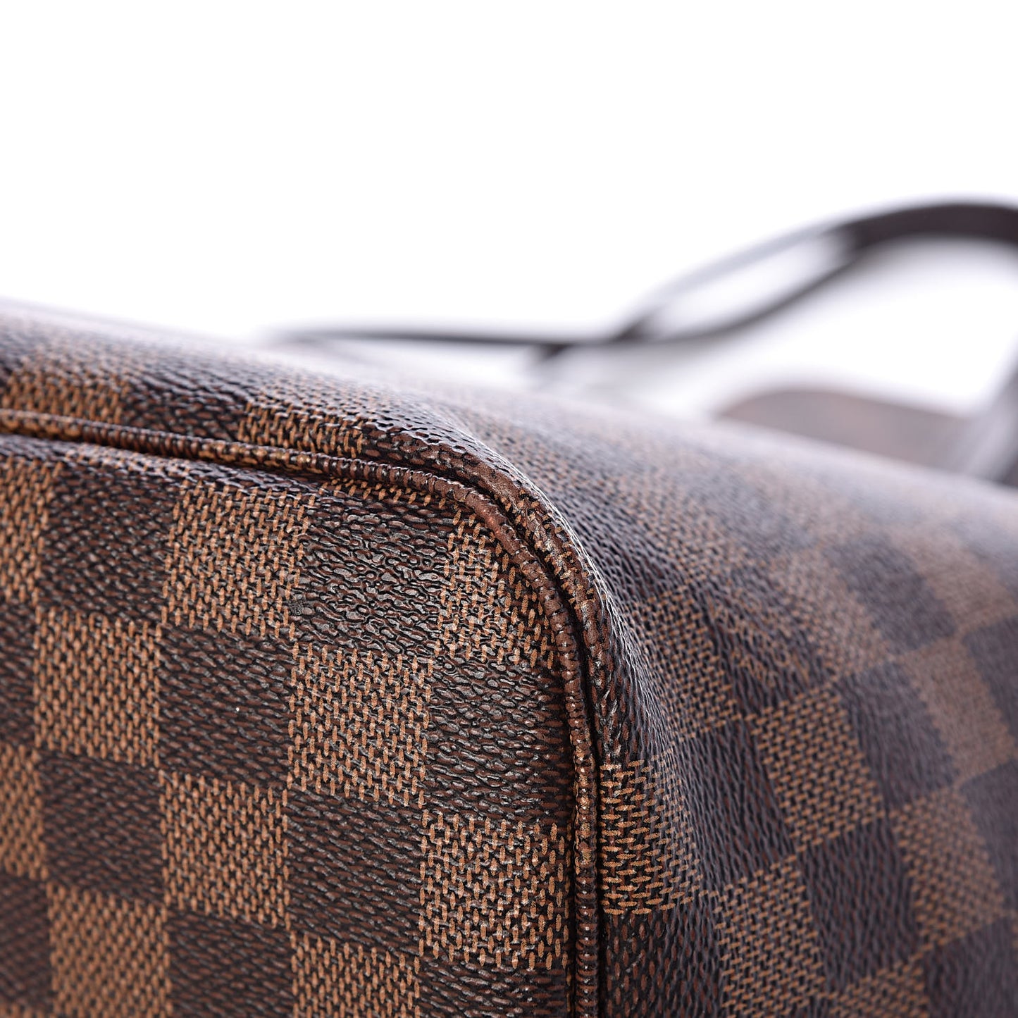 Damier Ebene Neo Neverfull MM Rose Ballerine
