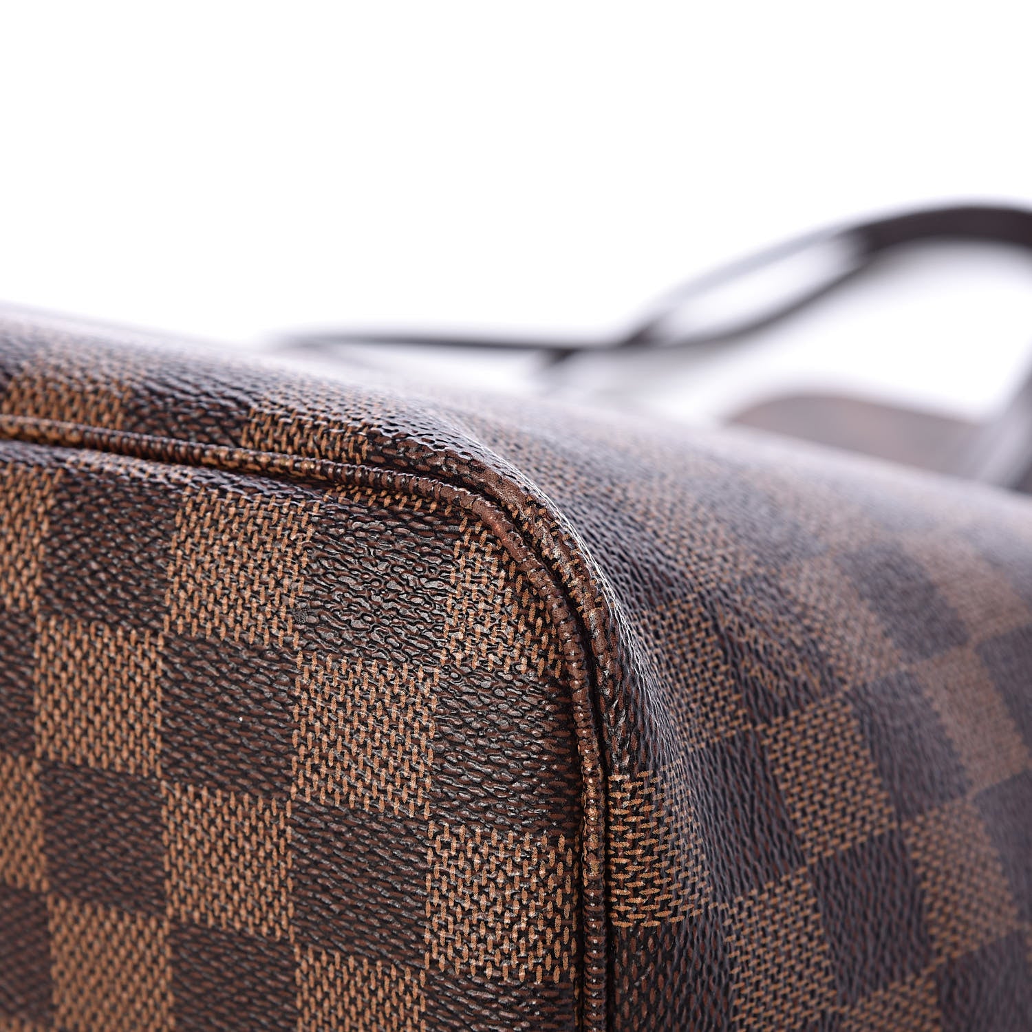 Louis Vuitton Damier Ebene Neo Neverfull MM Rose Ballerine 16 of 16