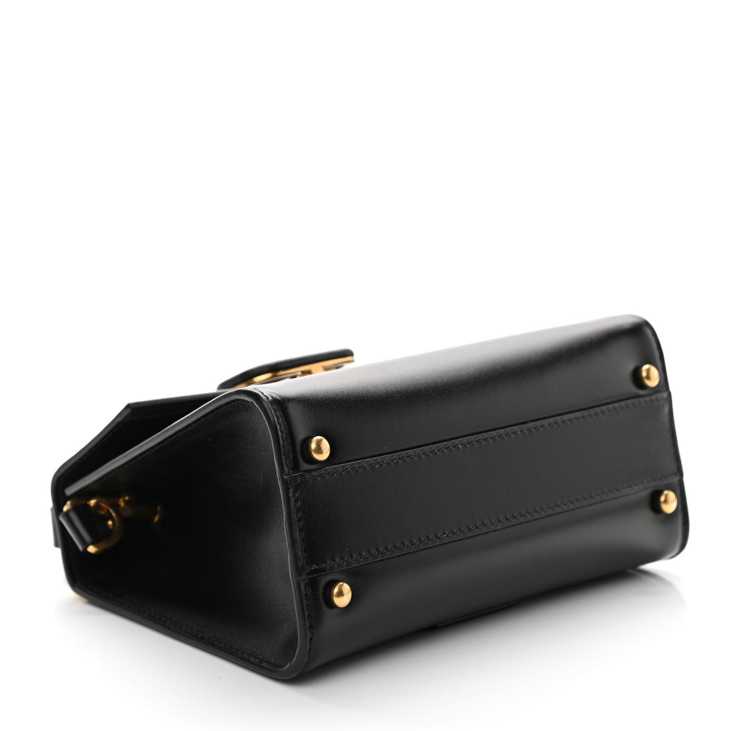 Calfskin Mini VSling Top Handle Bag