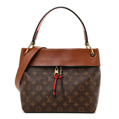 Louis Vuitton Monogram Tuileries Besace Caramel Rouge 1 of 17