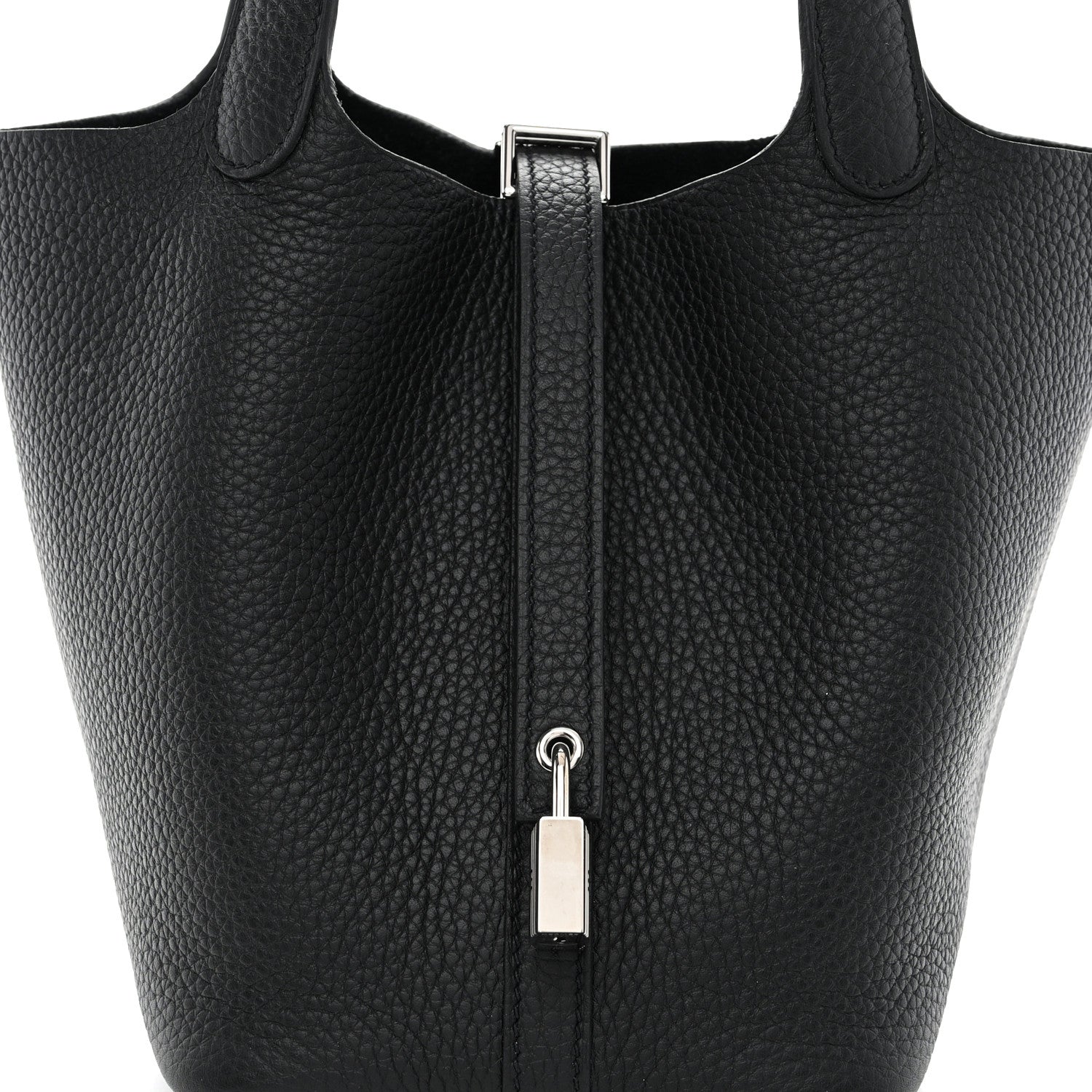 Hermes Taurillon Clemence Picotin Lock 18 PM Black 8 of 10