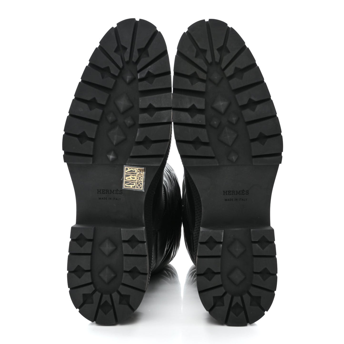 Suede Goatskin Quilted Fuji Boots 40 Black