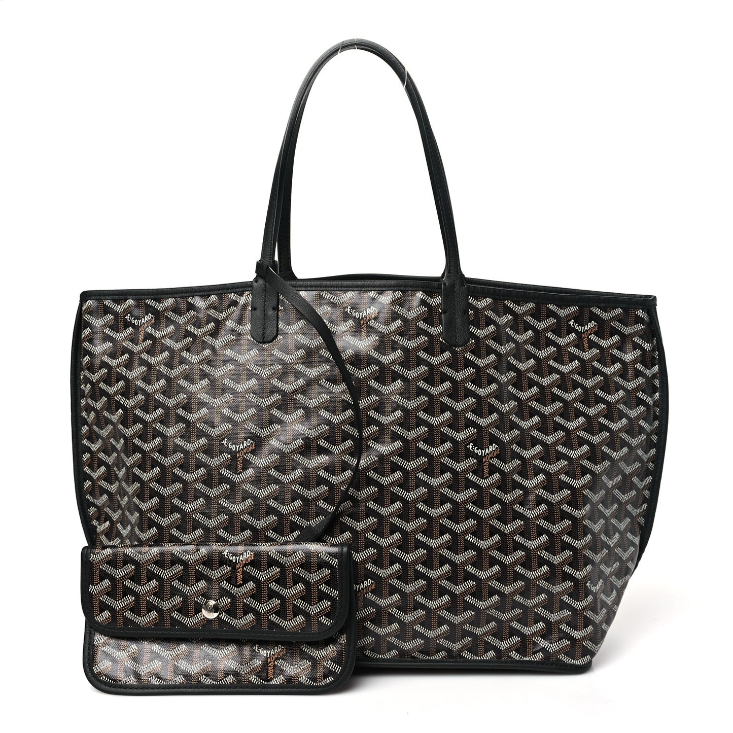 Goyardine Reversible Anjou PM Black