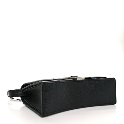 Balenciaga Grained Calfskin Small Hourglass Sling Shoulder Bag Black 4 of 10