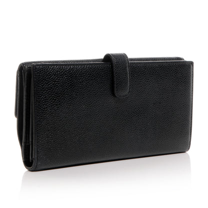 Chanel Caviar Leather CC Flap Wallet Black 3 of 7