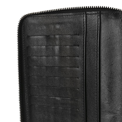 Chanel Patent Quilted Large Zip Around Organizer Wallet So Black 15 of 16