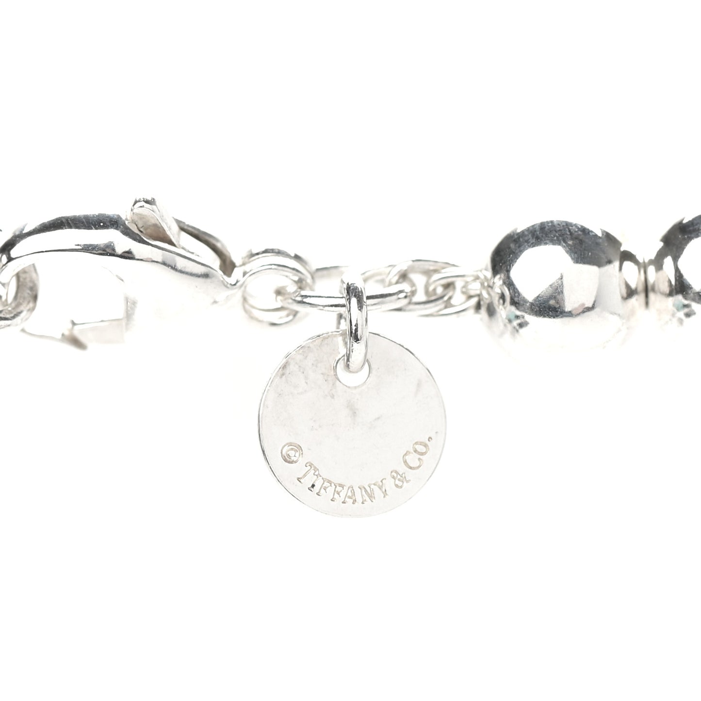 Sterling Silver HardWear Graduated Ball Necklace