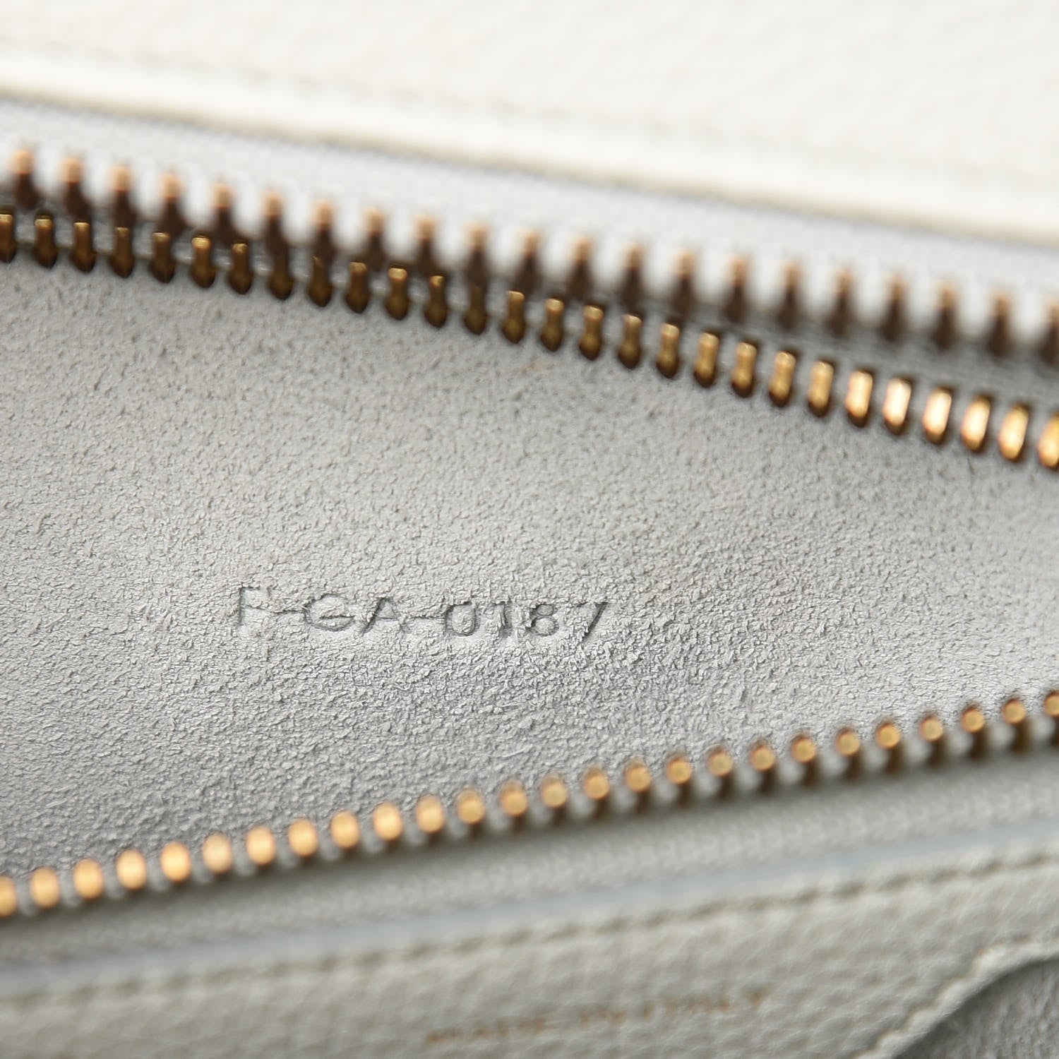 Celine Drummed Calfskin Micro Luggage Jade 7 of 10