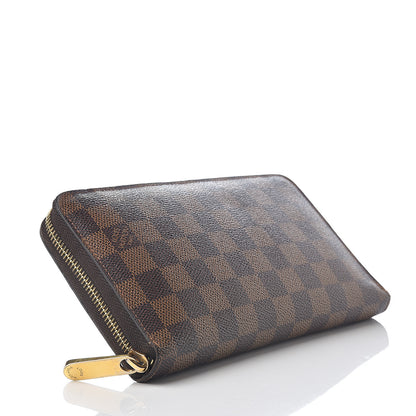 Louis Vuitton Damier Ebene Zippy Organizer Wallet 3 of 5