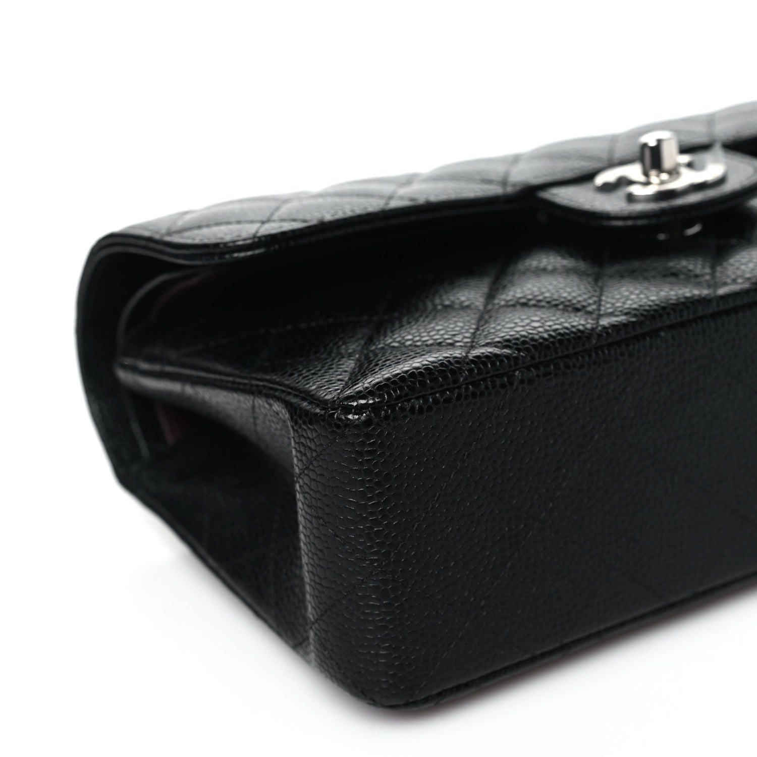 Chanel Caviar Quilted Small Double Flap Black 9 of 11