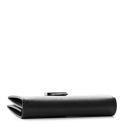 Hermes Epsom Monochrome Bearn Card Holder Wallet Black 4 of 8