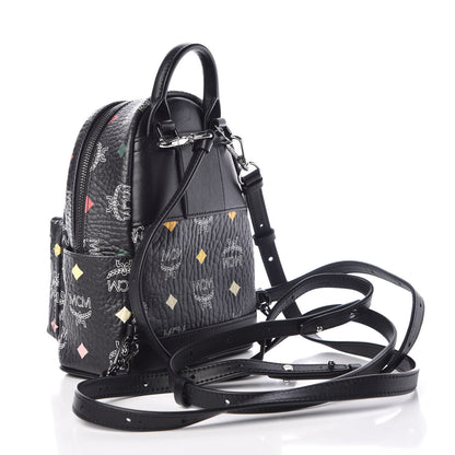MCM Visetos Spektrum X-Mini Backpack Black 3 of 10