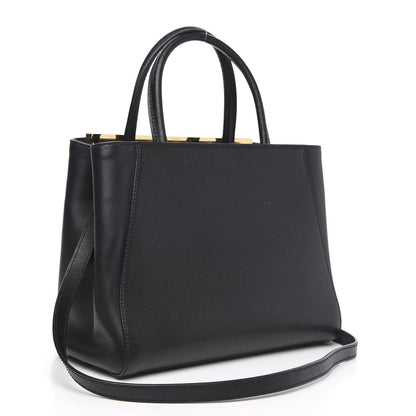 Fendi Vitello Elite Petite 2Jours Tote Black 3 of 10