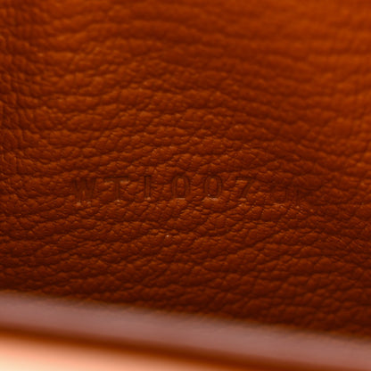 Hermes Epsom Kelly Multi Pocket Pochette To Go Gold 8 of 12