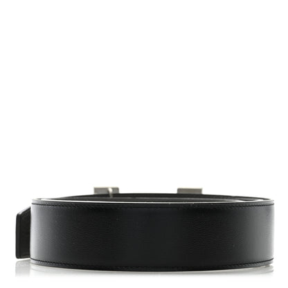 Hermes Box Togo Reversible 32mm H Belt Black Graphite 2 of 4