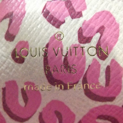 Louis Vuitton Monogram Leopard Coeur Heart Coin Purse Blanc Corail 9 of 10