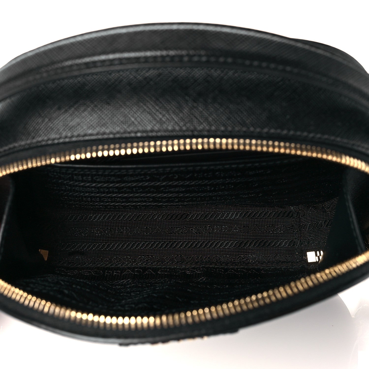 Prada Saffiano Lux Odette Crossbody Black 5 of 10