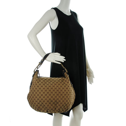 Gucci Monogram Medium Pelham Hobo Dark Brown 2 of 9