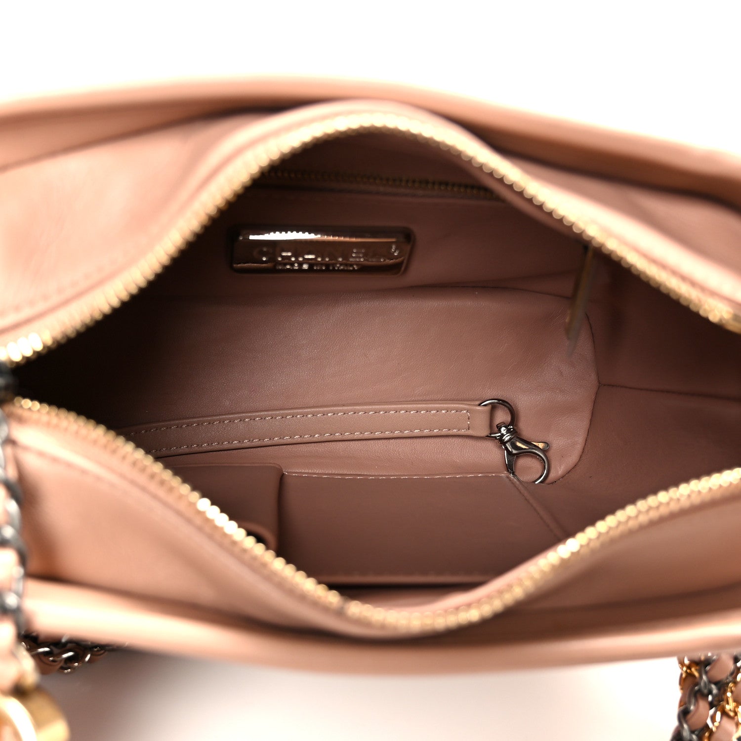 Chanel Snakeskin Small Gabrielle Hobo Pink 5 of 11