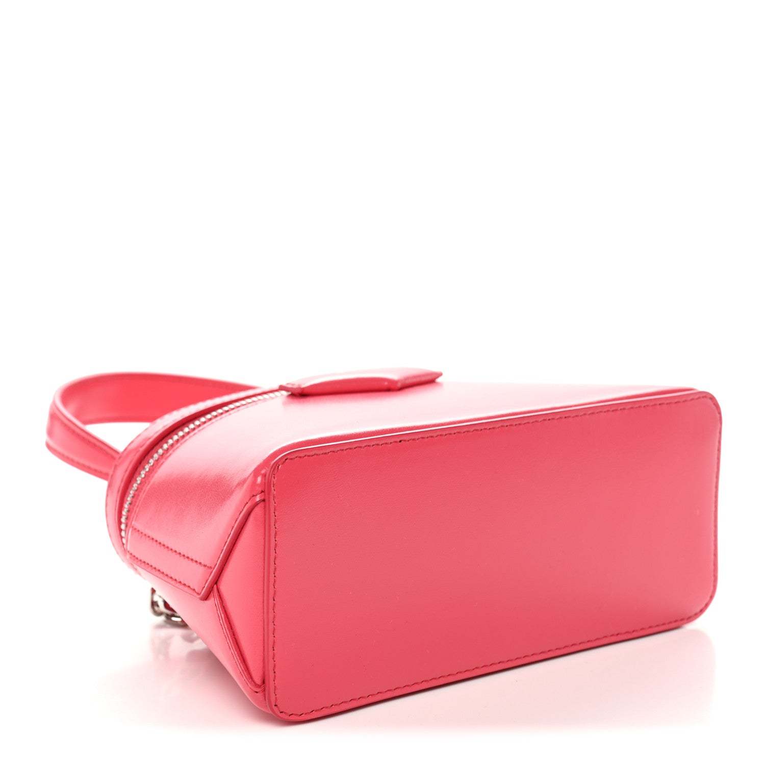 Givenchy Box Calfskin Antigona Vanity Bag With Chain Neon Pink 4 of 9