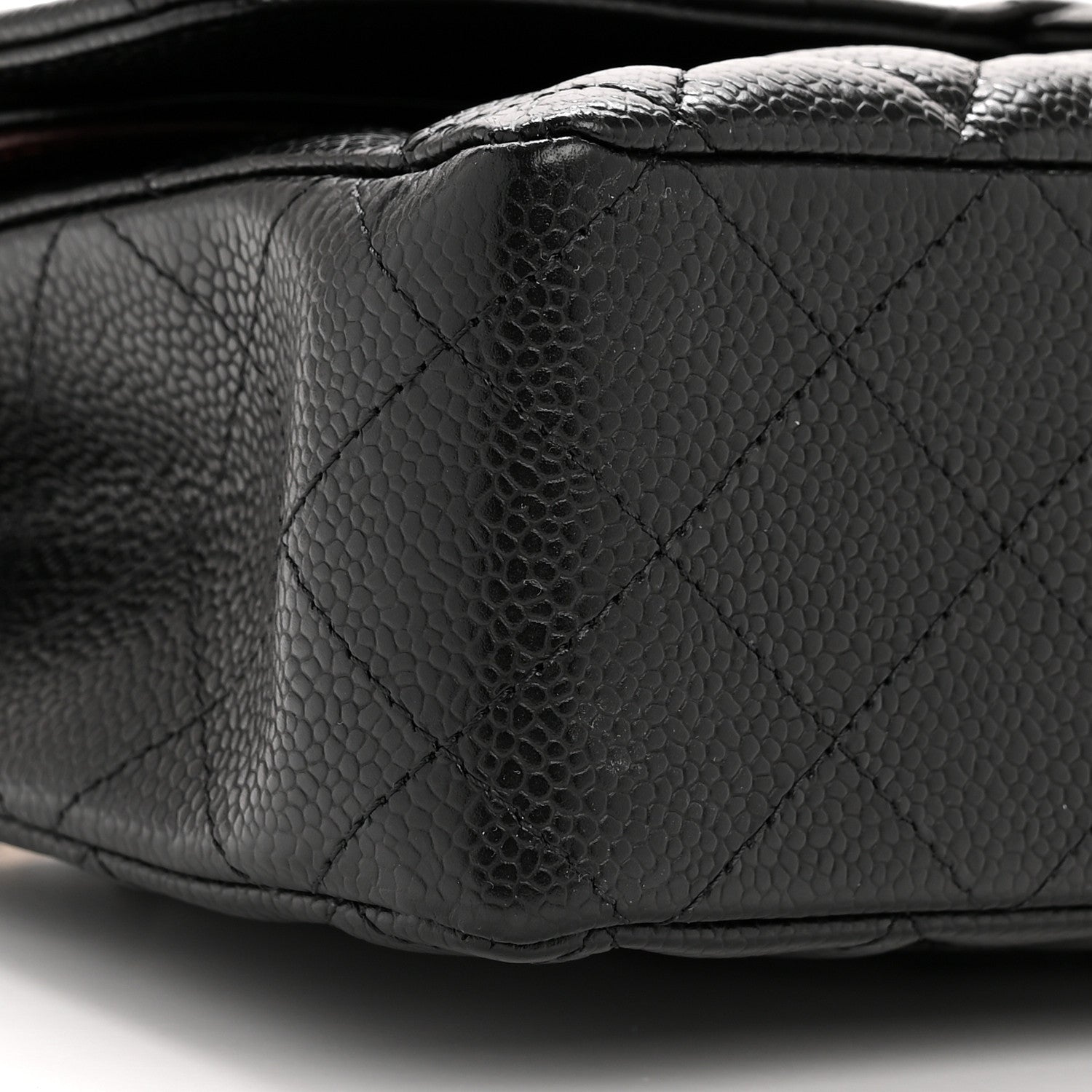 Chanel Caviar Quilted Medium Double Flap Black 9 of 13