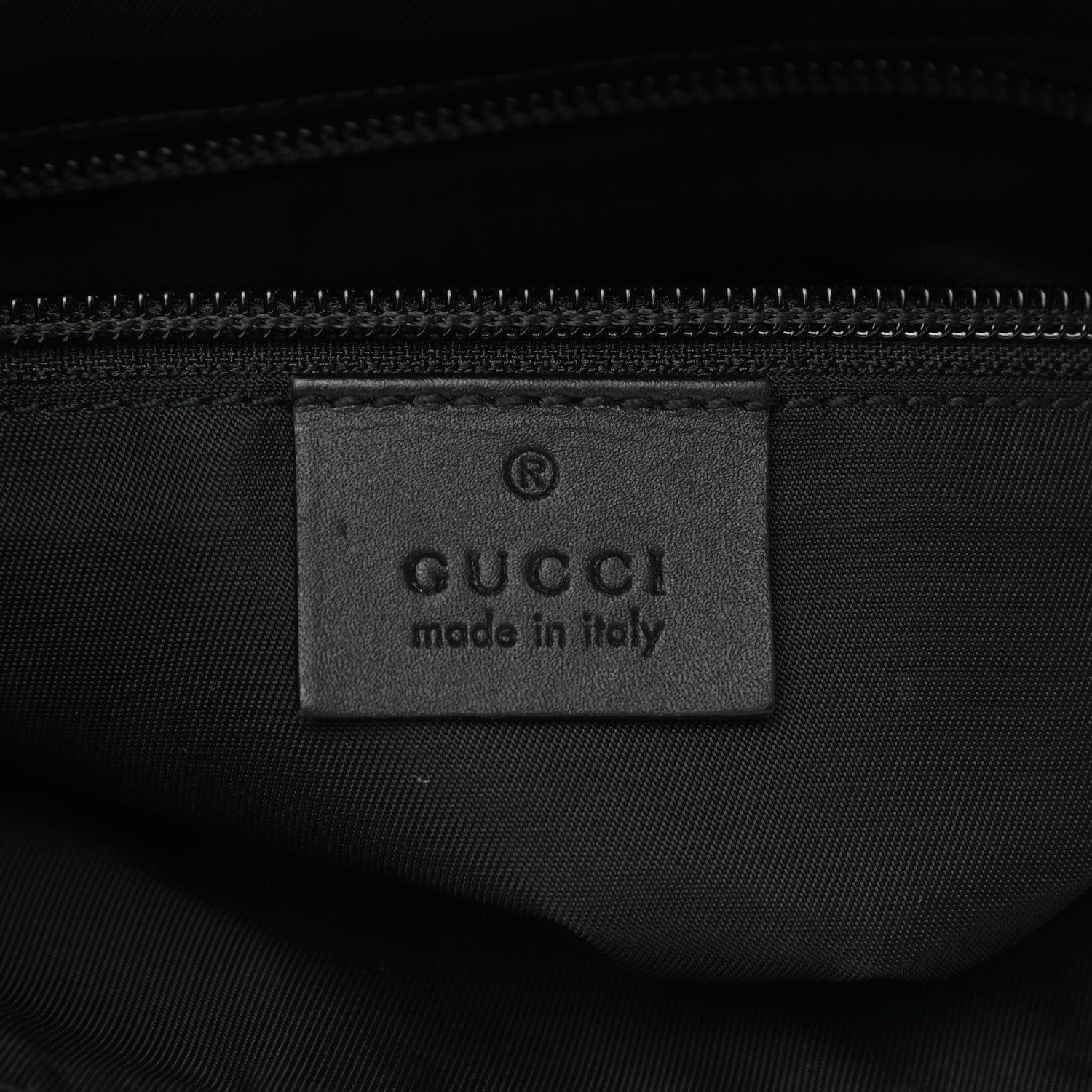 Gucci GG Supreme Monogram Web Messenger Bag Black 5 of 8