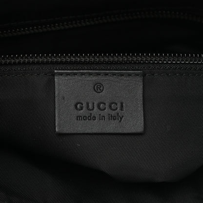 Gucci GG Supreme Monogram Web Messenger Bag Black 5 of 8