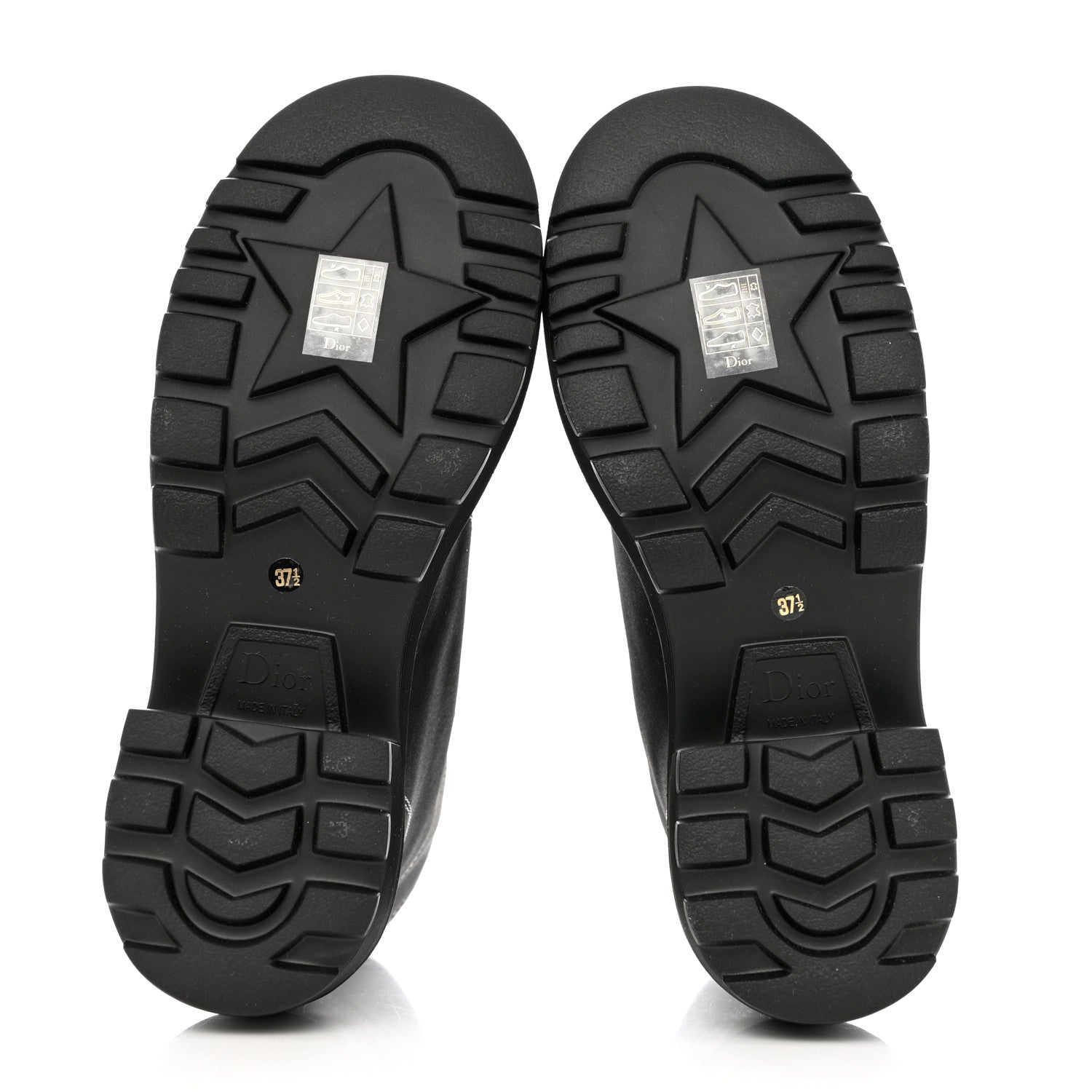 Christian Dior Technical Fabric D-Rise 35mm Boots 37.5 Black 5 of 9