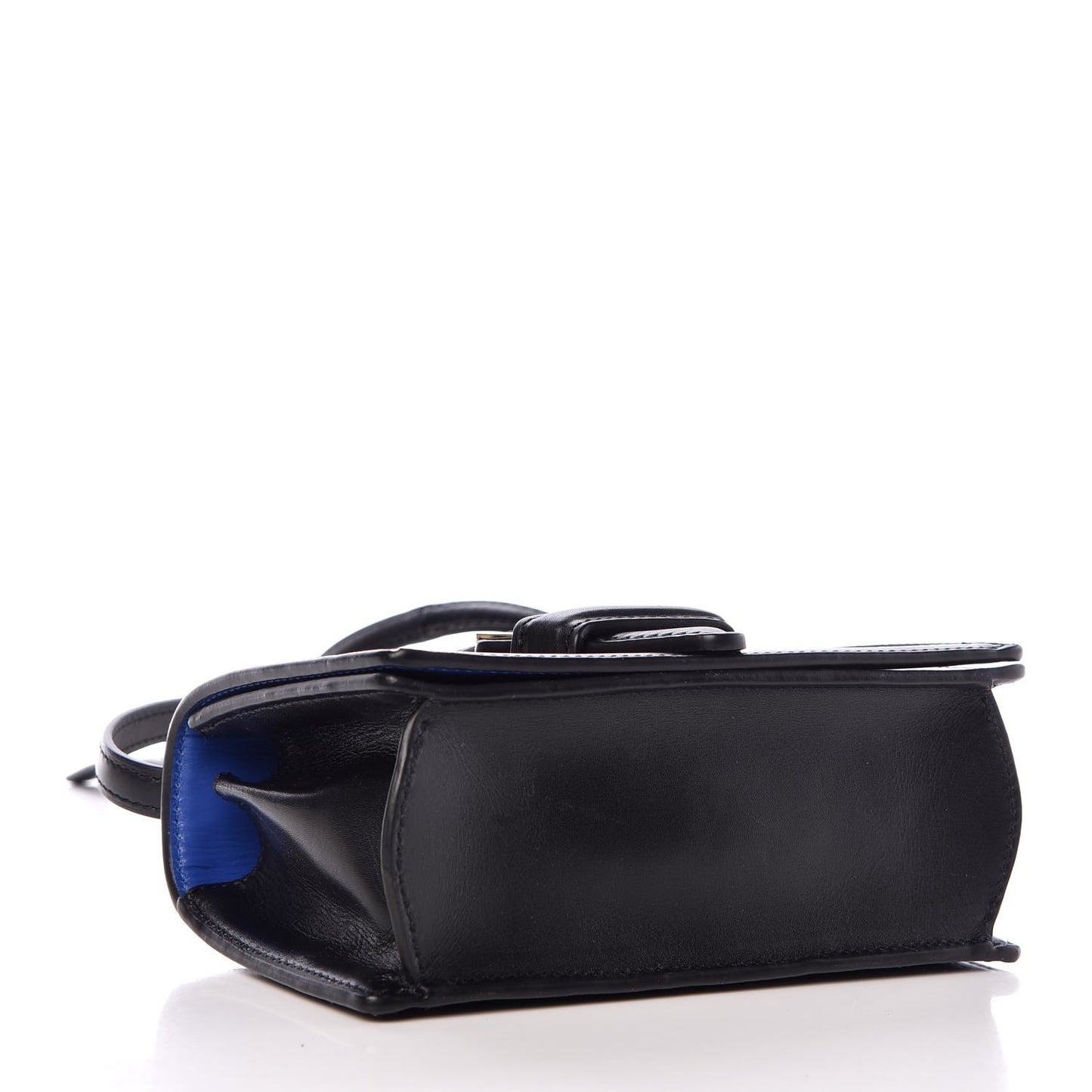 Calfskin Hearts Small Barcelona Shoulder Bag Black
