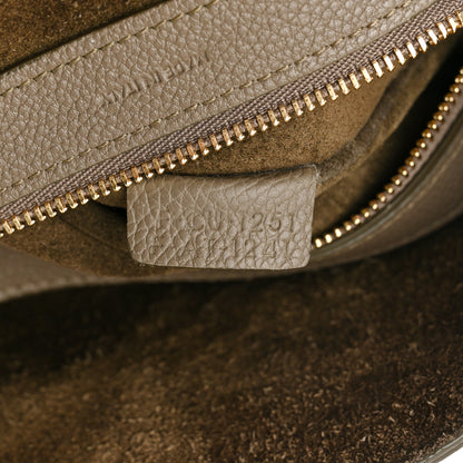 Celine Soft Grained Calfskin Small Belt Cabas Phantom  Taupe 8 of 16