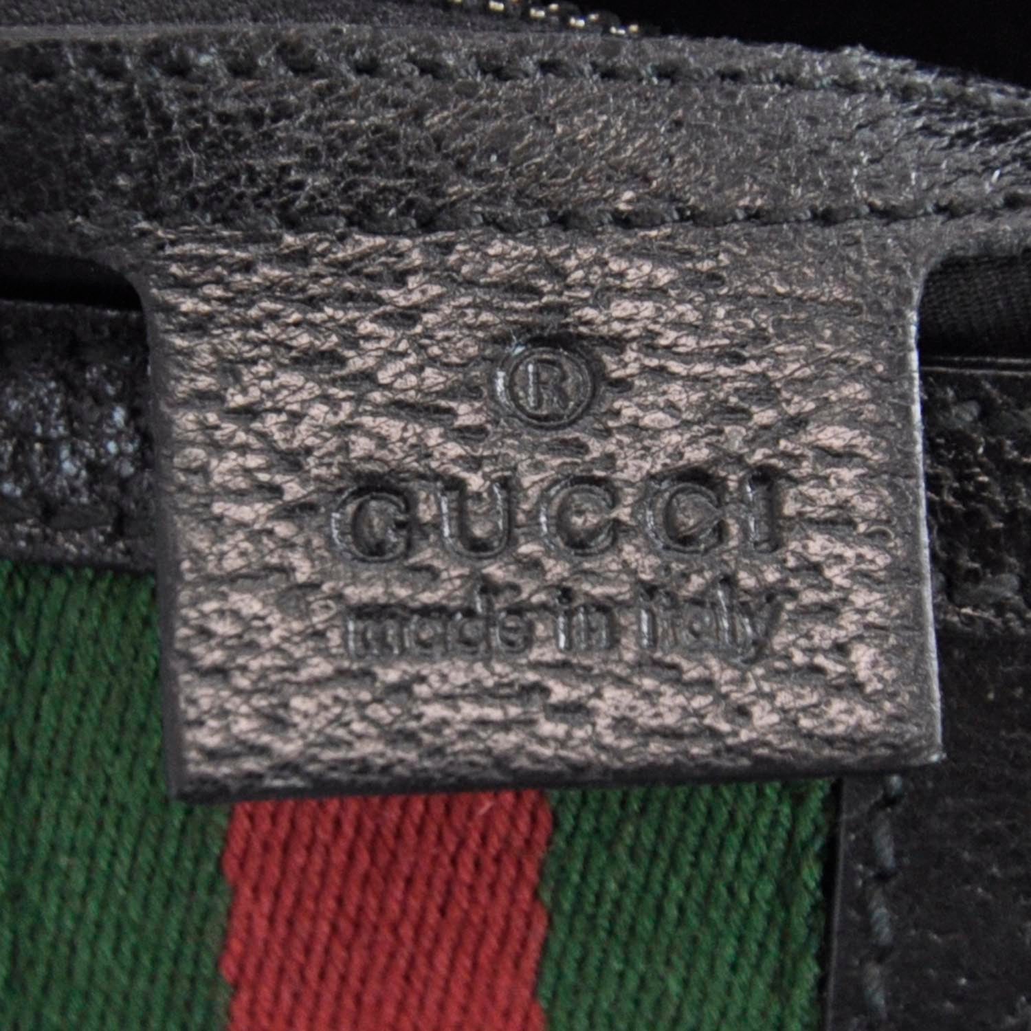 Gucci Monogram Treasure Flap Black 7 of 8