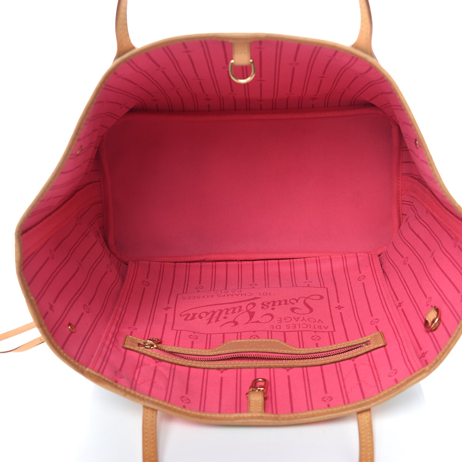 Louis Vuitton Monogram Roses Neverfull MM 7 of 10